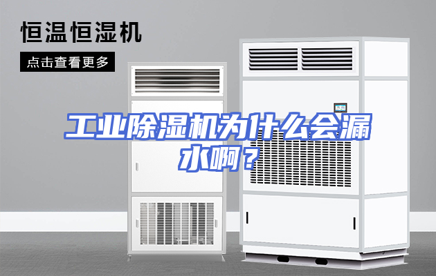 工业除湿机为什么会漏水啊？