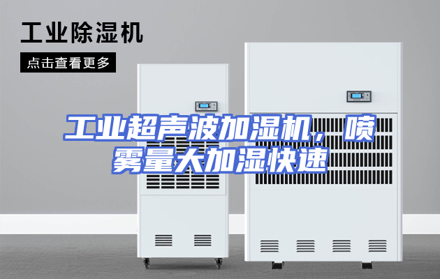 工业超声波加湿机，喷雾量大加湿快速