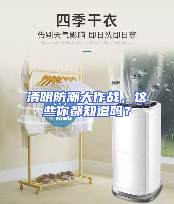 清明防潮大作战，这些你都知道吗？