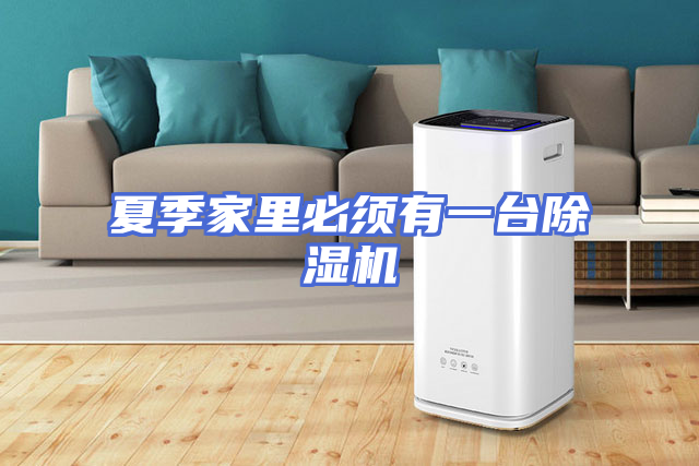 夏季家里必须有一台除湿机