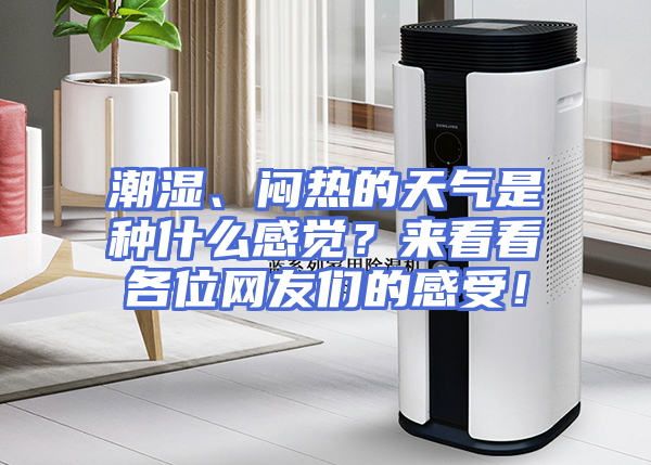 潮湿、闷热的天气是种什么感觉？来看看各位网友们的感受！