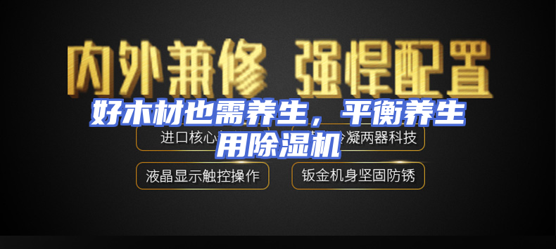 好木材也需养生，平衡养生用除湿机