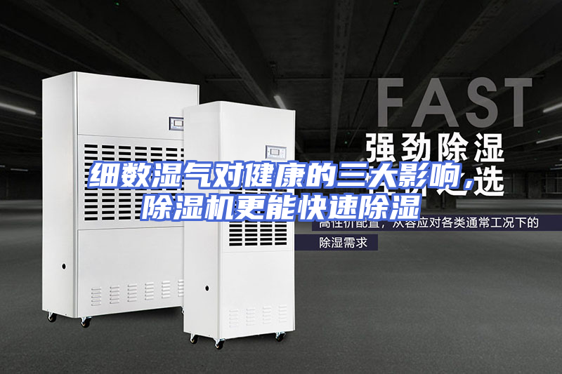 细数湿气对健康的三大影响，除湿机更能快速除湿