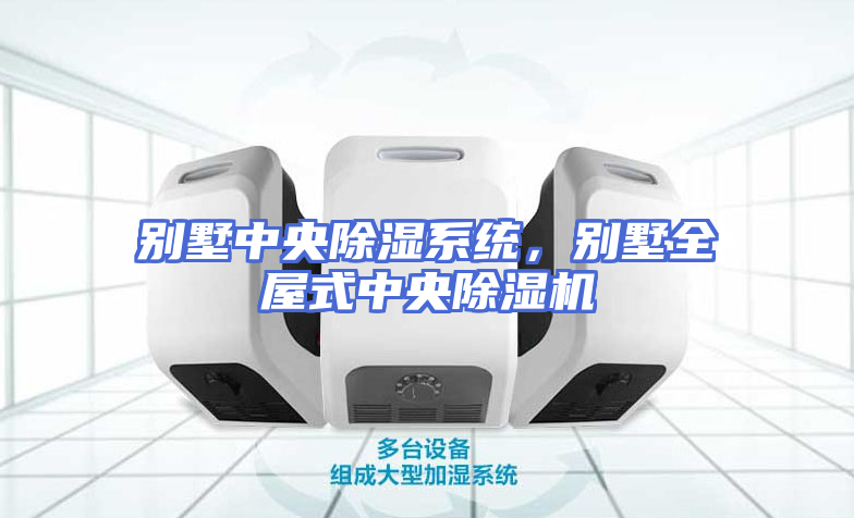 别墅中央除湿系统，别墅全屋式中央除湿机