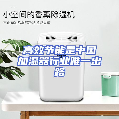 高效节能是中国加湿器行业唯一出路