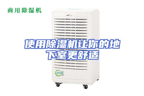 使用除湿机让你的地下室更舒适