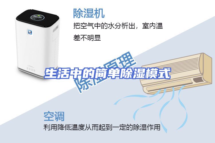 生活中的简单除湿模式