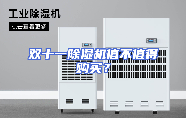 双十一除湿机值不值得购买？