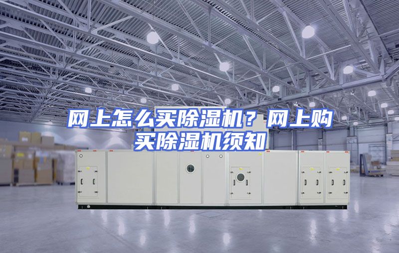 网上怎么买除湿机？网上购买除湿机须知