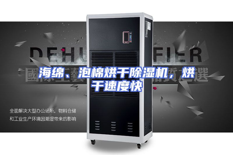 海绵、泡棉烘干除湿机，烘干速度快