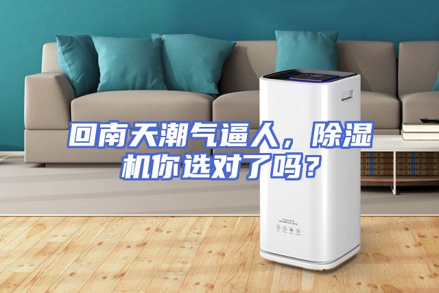 回南天潮气逼人，除湿机你选对了吗？