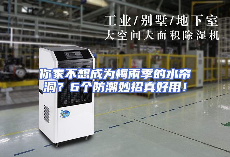 你家不想成为梅雨季的水帘洞？6个防潮妙招真好用！