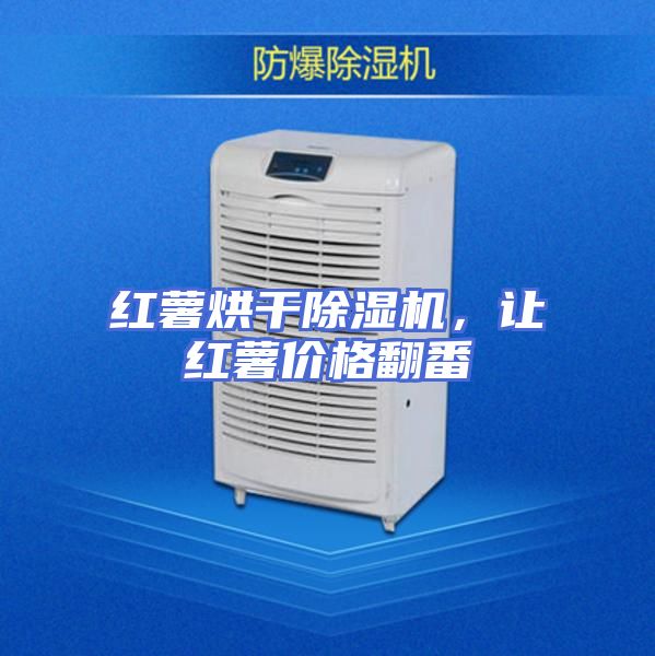 红薯烘干除湿机，让红薯价格翻番
