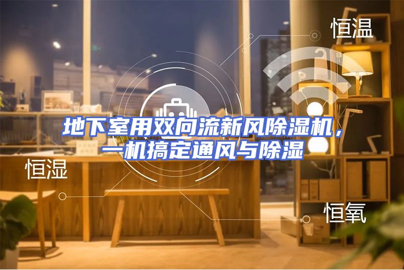地下室用双向流新风除湿机，一机搞定通风与除湿