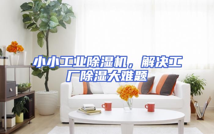 小小工业除湿机，解决工厂除湿大难题