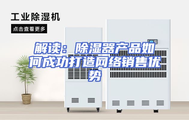 解读：除湿器产品如何成功打造网络销售优势