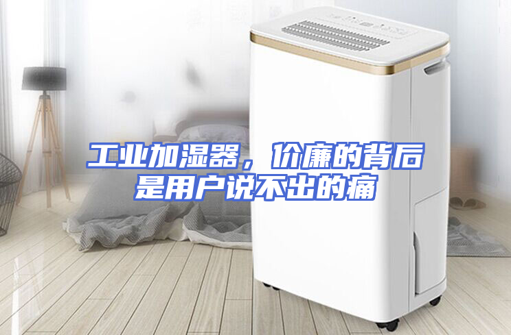 工业加湿器，价廉的背后是用户说不出的痛