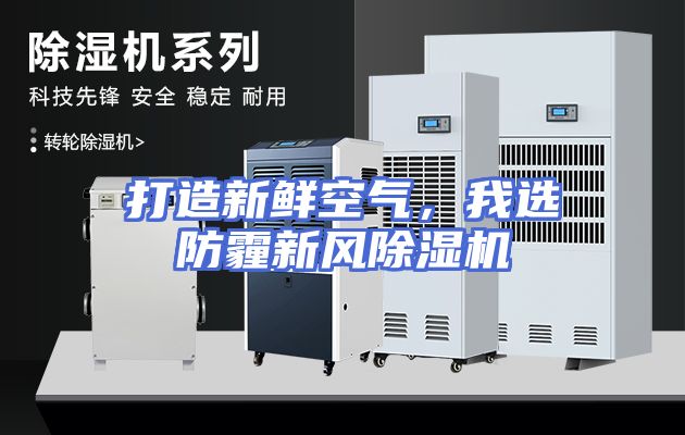 打造新鲜空气，我选防霾新风除湿机