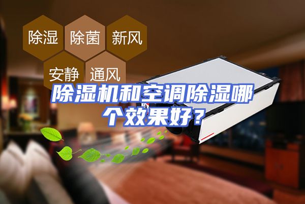 除湿机和空调除湿哪个效果好？