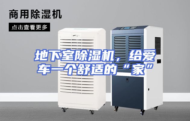 地下室除湿机，给爱车一个舒适的“家”