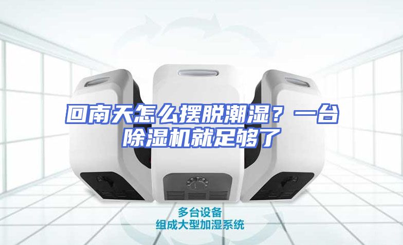 回南天怎么摆脱潮湿?一台除湿机就足够了