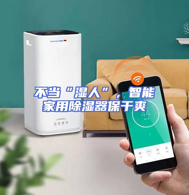 不当“湿人”，智能家用除湿器保干爽