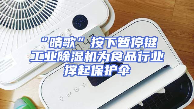 “晴歌”按下暂停键 工业除湿机为食品行业撑起保护伞