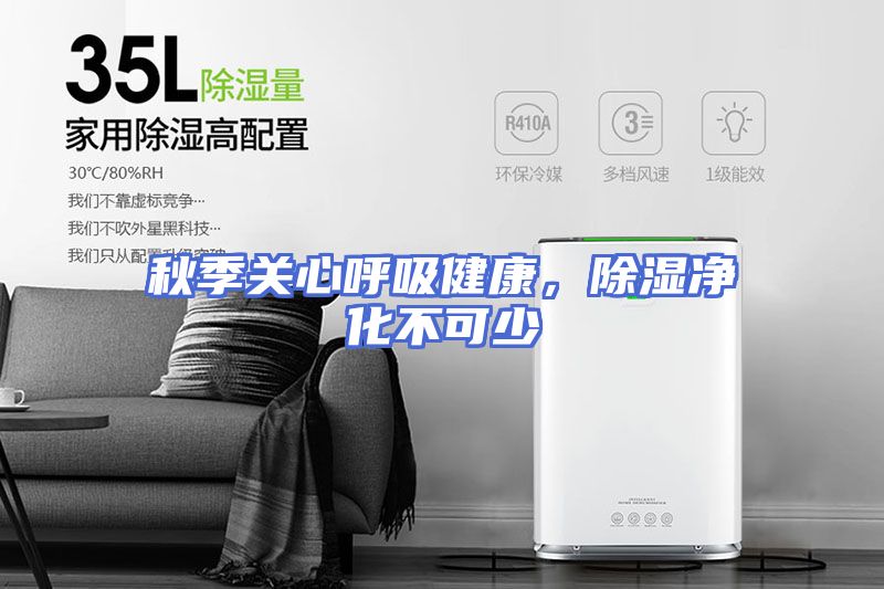 秋季关心呼吸健康，除湿净化不可少