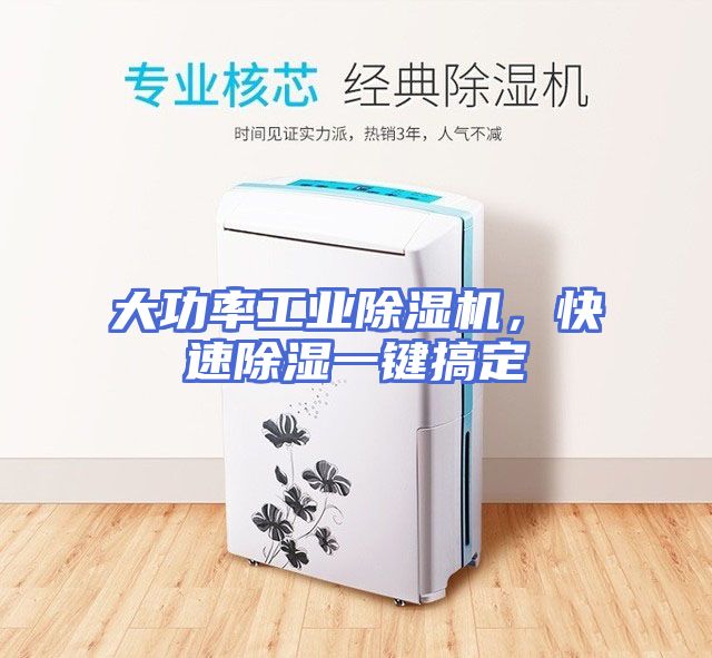大功率工业除湿机，快速除湿一键搞定