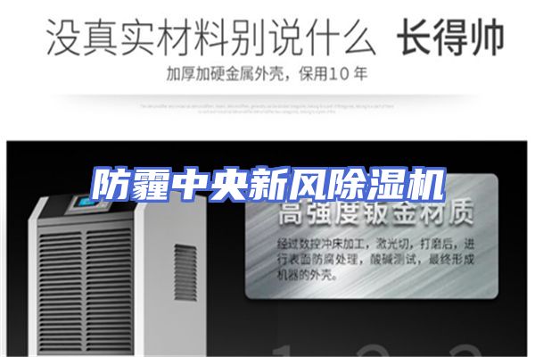 防霾中央新风除湿机