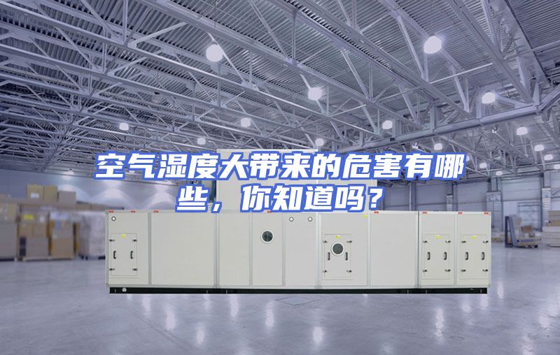空气湿度大带来的危害有哪些，你知道吗？
