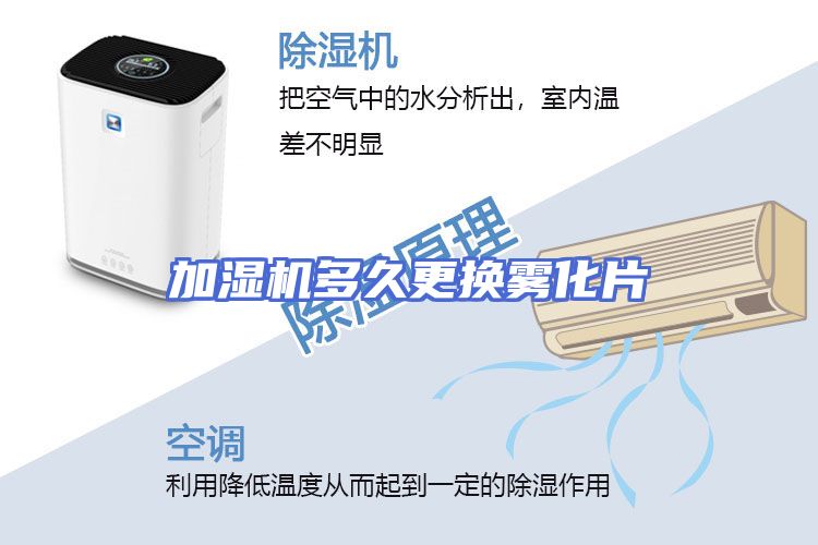 加湿机多久更换雾化片