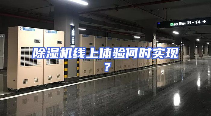除湿机线上体验何时实现？