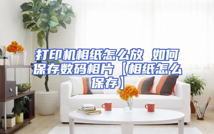 打印机相纸怎么放 如何保存数码相片【相纸怎么保存】