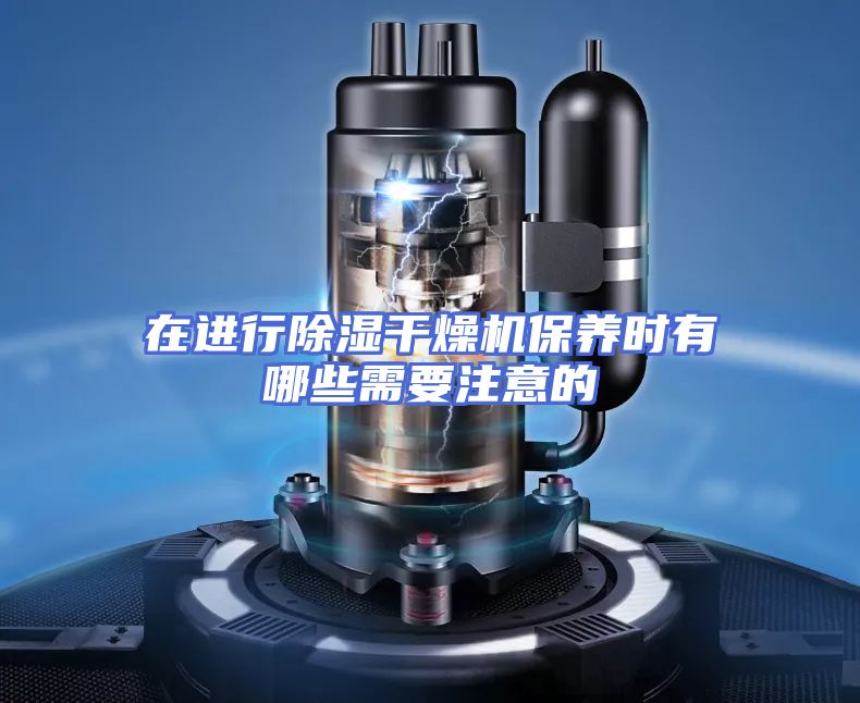 在进行除湿干燥机保养时有哪些需要注意的