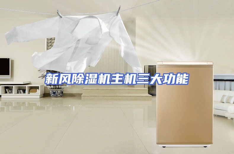 新风除湿机主机三大功能