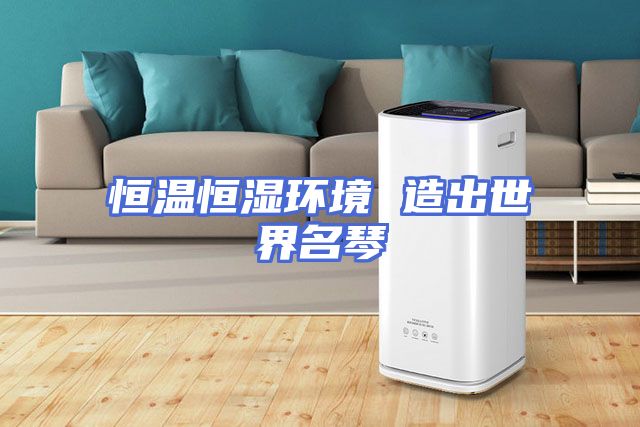 恒温恒湿环境 造出世界名琴