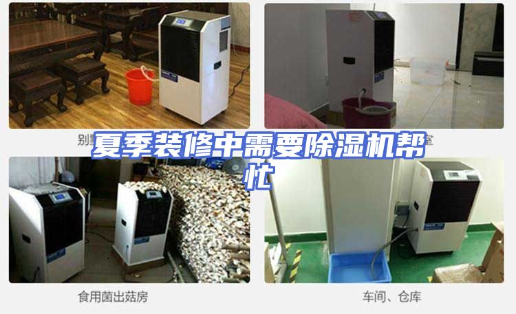 夏季装修中需要除湿机帮忙