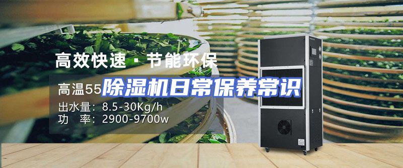 除湿机日常保养常识