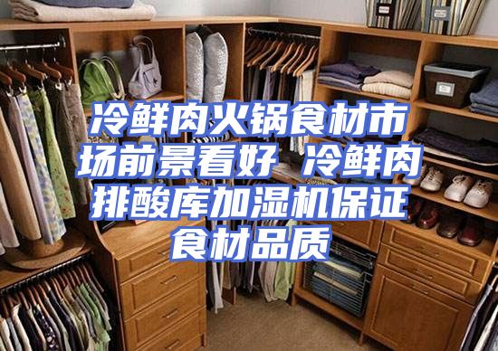 冷鲜肉火锅食材市场前景看好 冷鲜肉排酸库加湿机保证食材品质