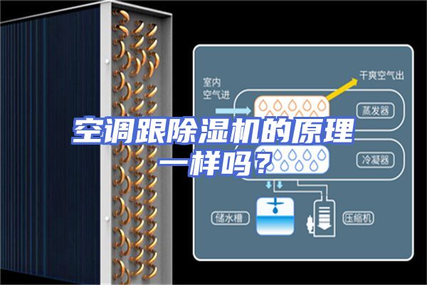 空调跟除湿机的原理一样吗？