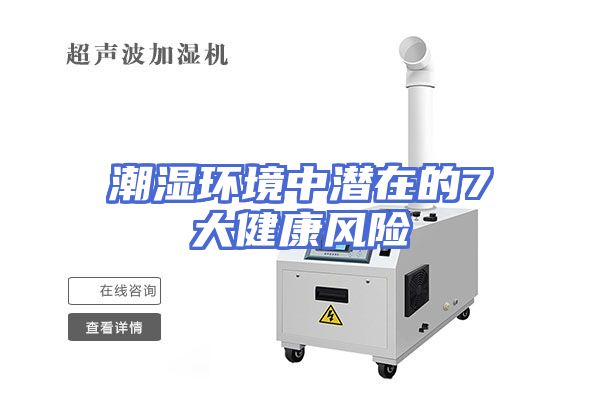 潮湿环境中潜在的7大健康风险