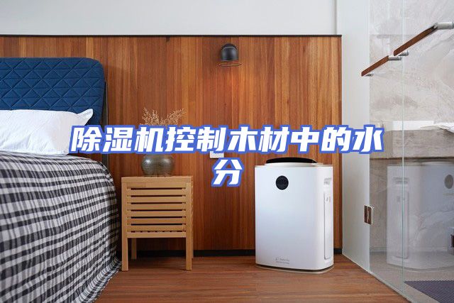 除湿机控制木材中的水分