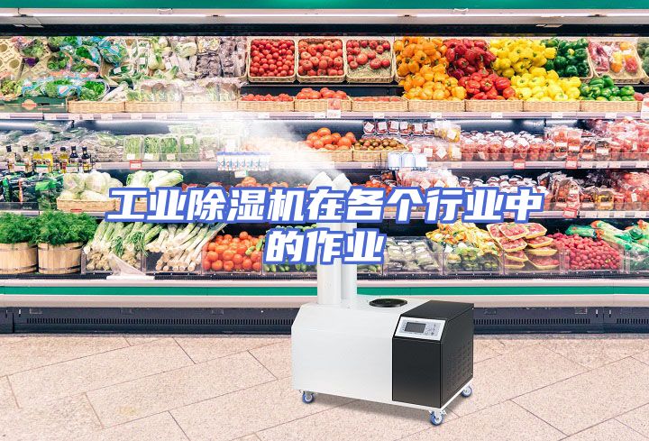 工业除湿机在各个行业中的作业