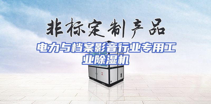电力与档案影音行业专用工业除湿机