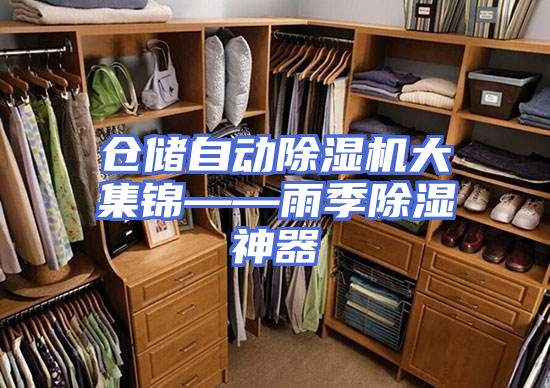 仓储自动除湿机大集锦——雨季除湿神器