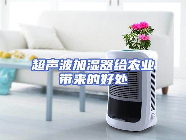 超声波加湿器给农业带来的好处