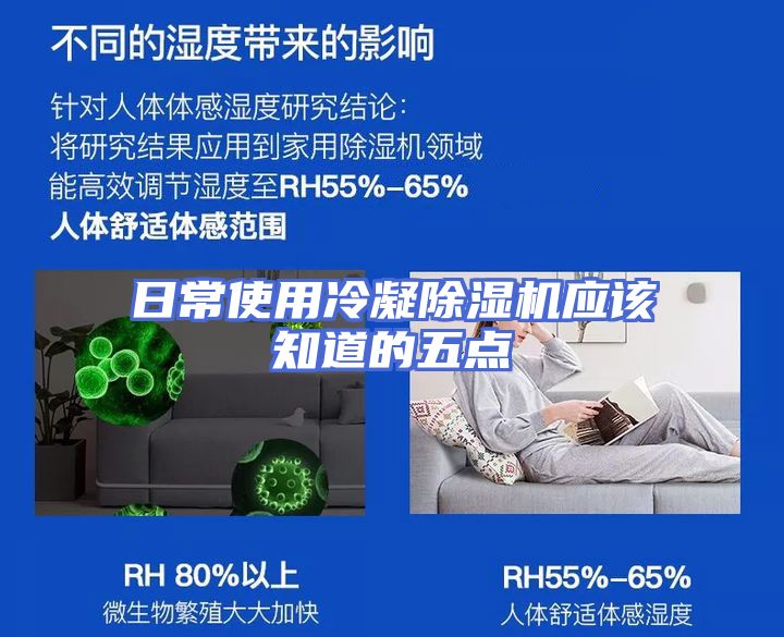 日常使用冷凝除湿机应该知道的五点