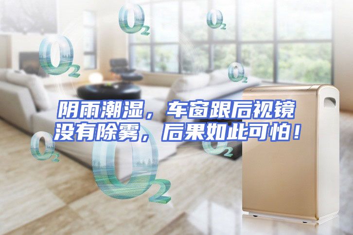 阴雨潮湿，车窗跟后视镜没有除雾，后果如此可怕！
