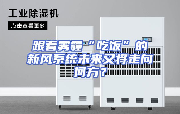 跟着雾霾“吃饭”的新风系统未来又将走向何方？